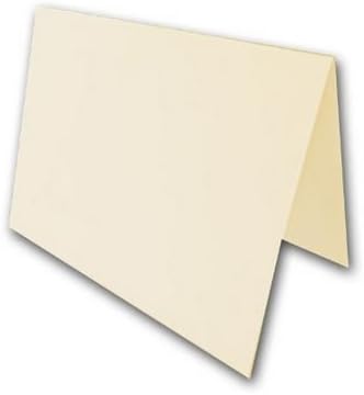 Limited Papers (TM). 4 Bar Natural, RSVP Panel Foldover Card, 65 Pound Cover, 100 Cards