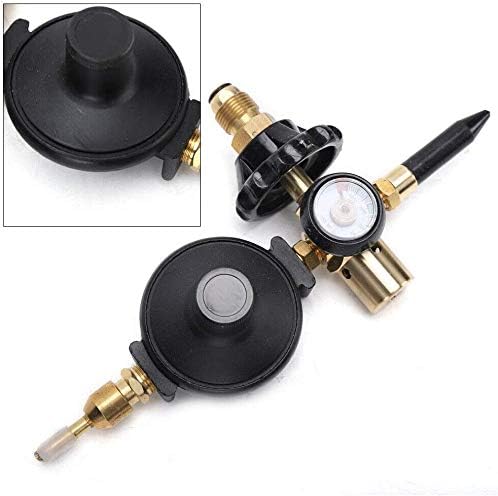 PMU Balloon Inflator Dual Mylar and Latex Balloon Filler Valve (With Auto Foil Balloon Shut Off Valve) Gas Saver for Mylar/Foil Balloons Hr-280 Pkg/1