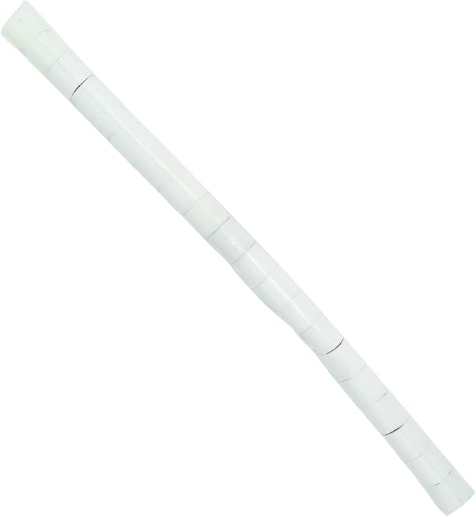 Ultimate Confetti - White Tissue Paper Confetti Streamers - 20 Rolls (1" x 30')