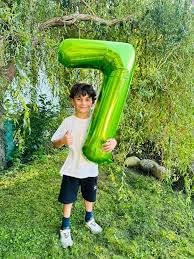 Light Green Number Balloon 40 Inch, 0 Number Balloons, 10 20 30 40 50 Numbers Balloon Birthday Decorations, Party Supplies for Women