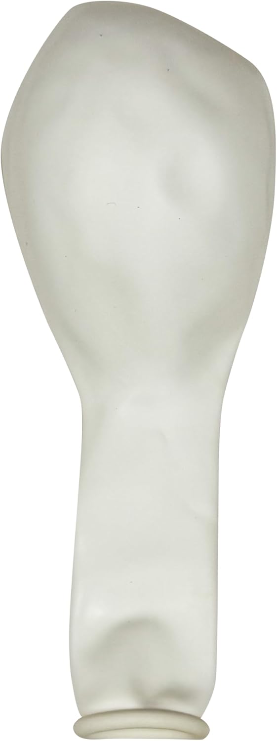 White Balloons 50 Pack, 12 Inch White Latex Balloons For Birthdays, Weddings, Baby Showers, Holidays