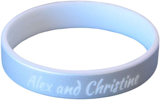 Reminderband Custom 100% Silicone Luxe Wristbands – Personalized Motivational Bracelets, Bulk Rubber Bands for Events, Fundraisers, Awareness, Gifts - Hypoallergenic Bands
