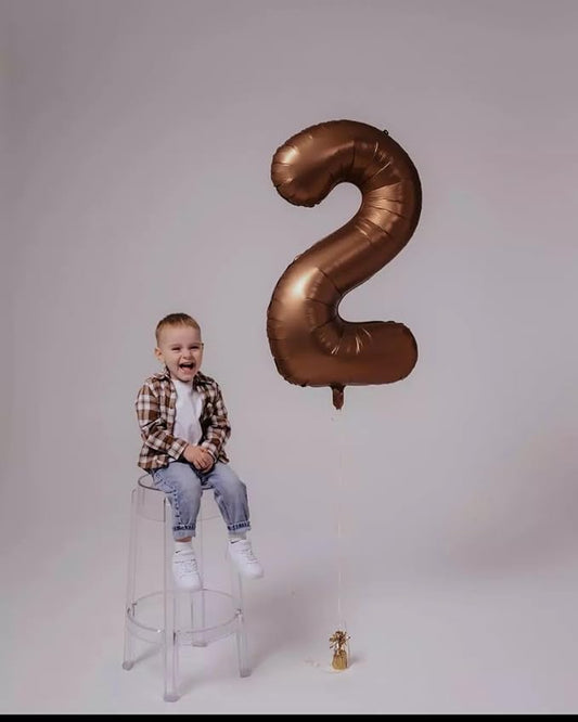 Dark Brown Number 21 Balloon 40 inch, Coffee Brown 21 Number Balloons, 21st Birthday Decorations, Chocolate 21 Year Old Women Men Party Supplies