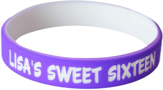 Reminderband Custom 100% Silicone Luxe Wristbands – Personalized Motivational Bracelets, Bulk Rubber Bands for Events, Fundraisers, Awareness, Gifts - Hypoallergenic Bands