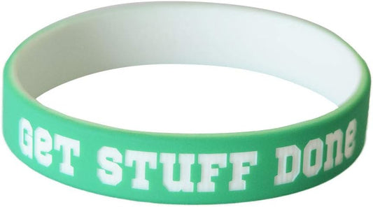 Reminderband Custom 100% Silicone Luxe Wristbands – Personalized Motivational Bracelets, Bulk Rubber Bands for Events, Fundraisers, Awareness, Gifts - Hypoallergenic Bands