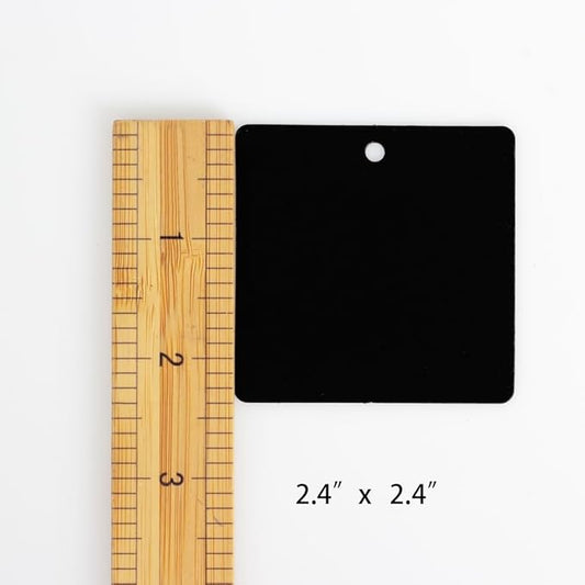 200PCS Paper Gift Tags with Free 200PCS Black Cotton Strings,Blank hangtags for DIY Arts and Crafts Wedding Holiday Present(Black)