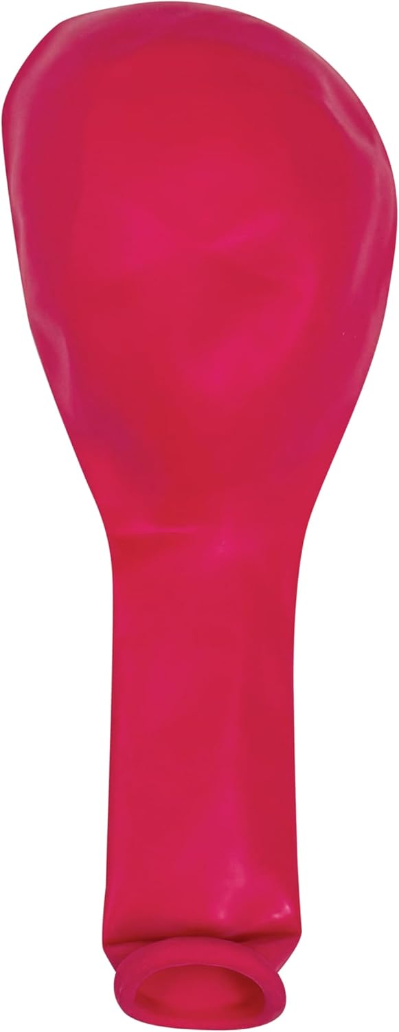 Fuchsia Balloons 100 Pack, 12 Inch Hot Pink Latex Balloons For Birthdays, Weddings, Baby Showers, Holidays