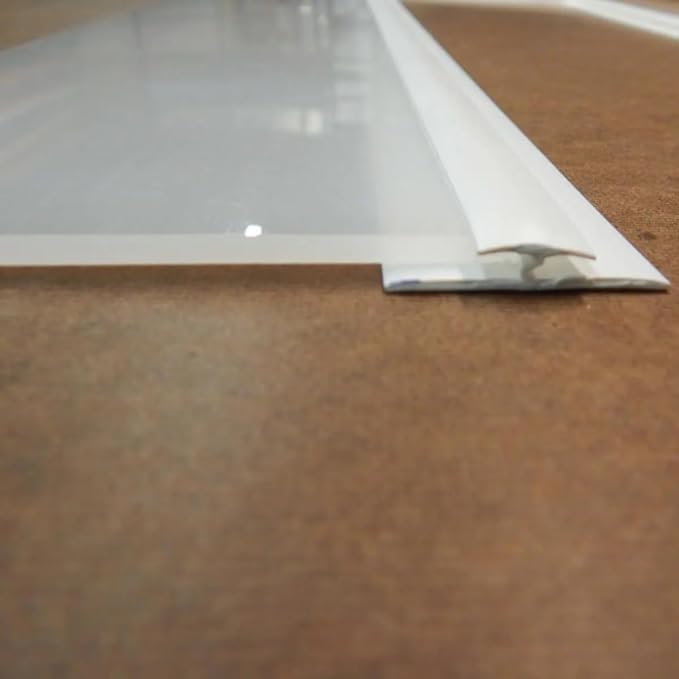 Stencil Trac Rails for Letter/Number Stencils | Part#: 10001146 | Use for Marking Parking Spaces, Doors & Walls | 2 Locking Rails 48″ W & 2 Overspray Panels | Stencils Sold Separately | Made in USA