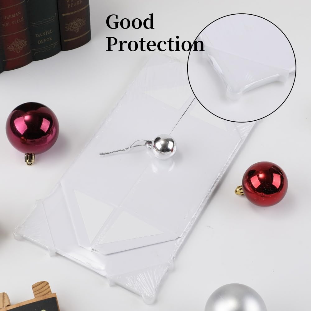 1 Pcs White Gift Box Large 13x11x5.3 Inch Large Black Gift Box Large Magnetic Gift Box with Crinkle Paper White Large Gift Box with Shredded Paper Luxury Gift Boxes with Lids for Presents