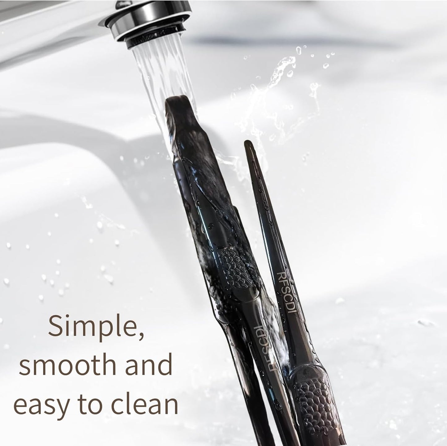 Premium Black Cooking Tongs - 304 Stainless Steel, Comfortable Grip, Non-Slip Design, High Heat Resistant - Ideal for Home, Kitchen, Barbecue & Frying Steak (black, 9 +12Inch)