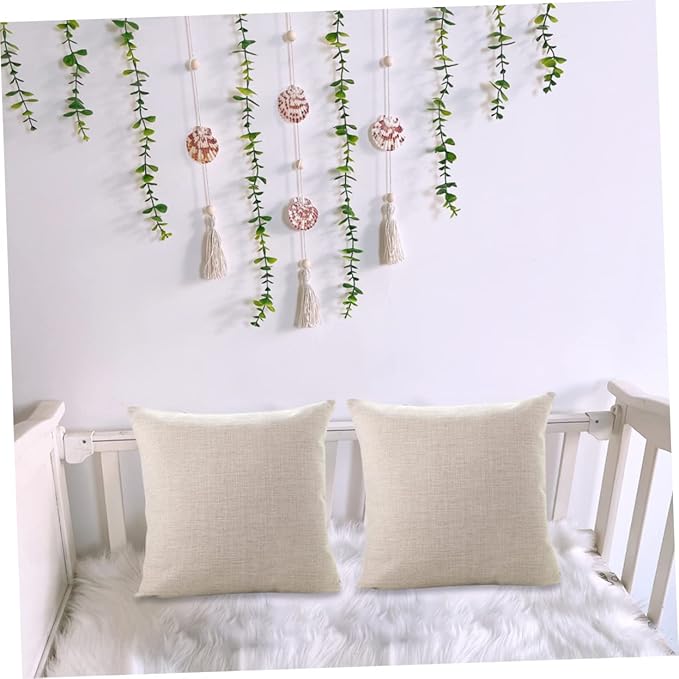 Wooden Bead Fake Vines Garland with Eucalyptus Leaves Shells Lightweight Wall Hanging Decor for Bedroom Living Party Versatile Home Decoration