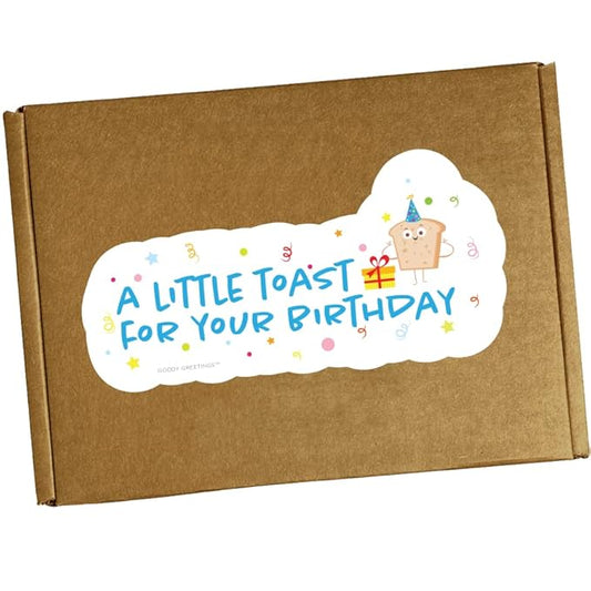 Hangry Kit Birthday Snack Box - (20 CT) Happy Birthday Basket Care Package - Contains Birthday Snacks, Cookies, Chips, Candy. Party Variety Box. (Funny 1)