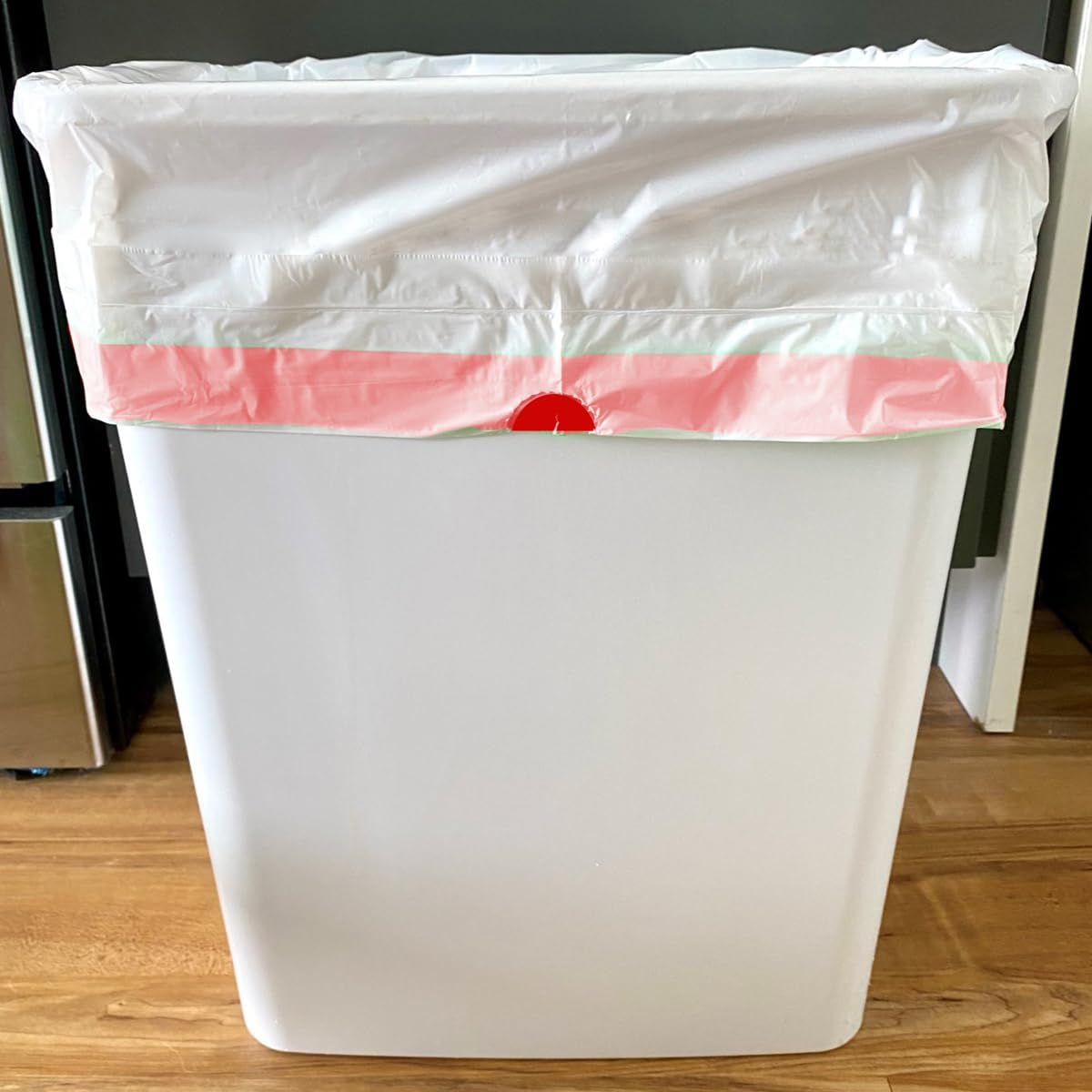 13 Gallon Trash Bags Drawstring, 500 Count, White & Unscented Garbage Bags, Multi-purpose Tall Kitchen Trash Bags Can Liners for Business Home Commercial and Industrial