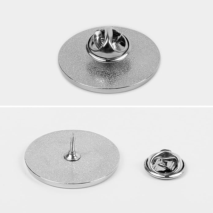 1PCS Boho Floral Decoration Brooches,Round Badge 1in,Round Metal Pinback Badge for Celebration Activity Party Favor Supplies Clothe Bag Accessories