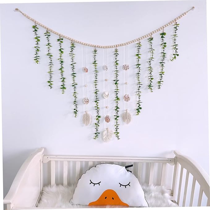 ERINGOGO Artificial Eucalyptus Leaf Garland Eucalyptus Greenery for Bedroom Decor Wall Vines for Living Room