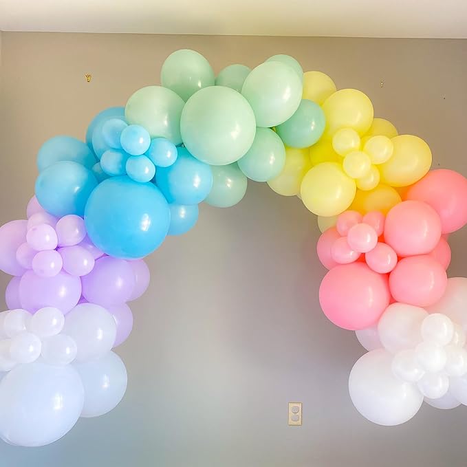 110pcs Mint Green Balloons 12inch Pastel Green Latex Party Balloons for Baby Shower,Graduation, Wedding, Birthday, New Year, Anniversary Party Decorations