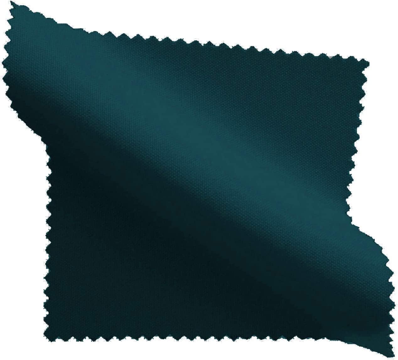 LA Linen 10-Pack Poly Poplin Napkin, Soft Cloth Napkins, Washable Reusable Napkins, Stain and Wrinkle Resistance Table Napkins for Dinner, Wedding, Parties, 18 by 18-Inch, Teal Dark