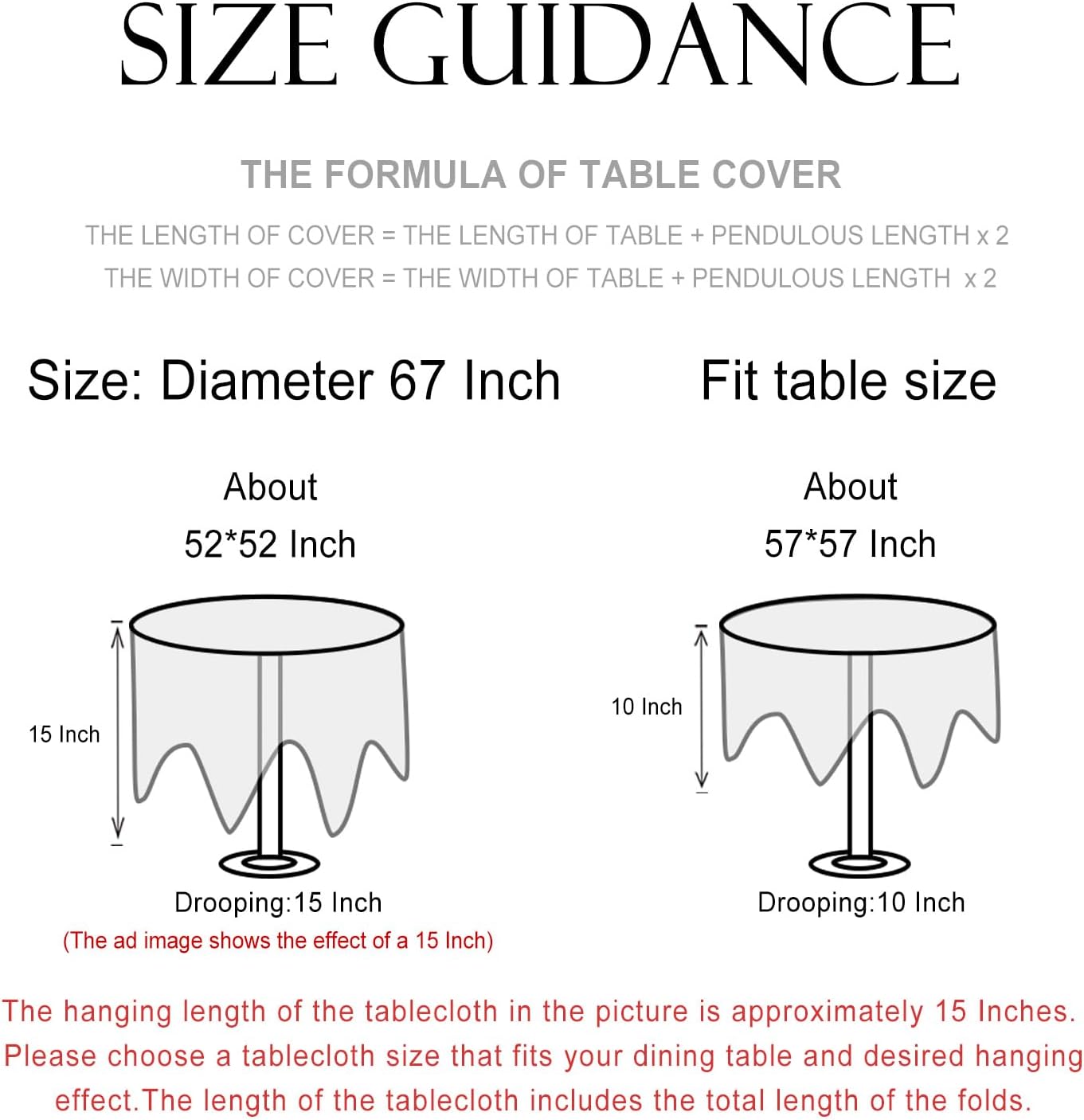 patdrea Designer French Linen Table Cloth for Round Table,Yellow Floral Pattern Durable Breathable Tablecloth,Fall Dacor for Kitchen Dining,Holiday Christmas,Thanksgiving,Diameter 67"-Cornflowers
