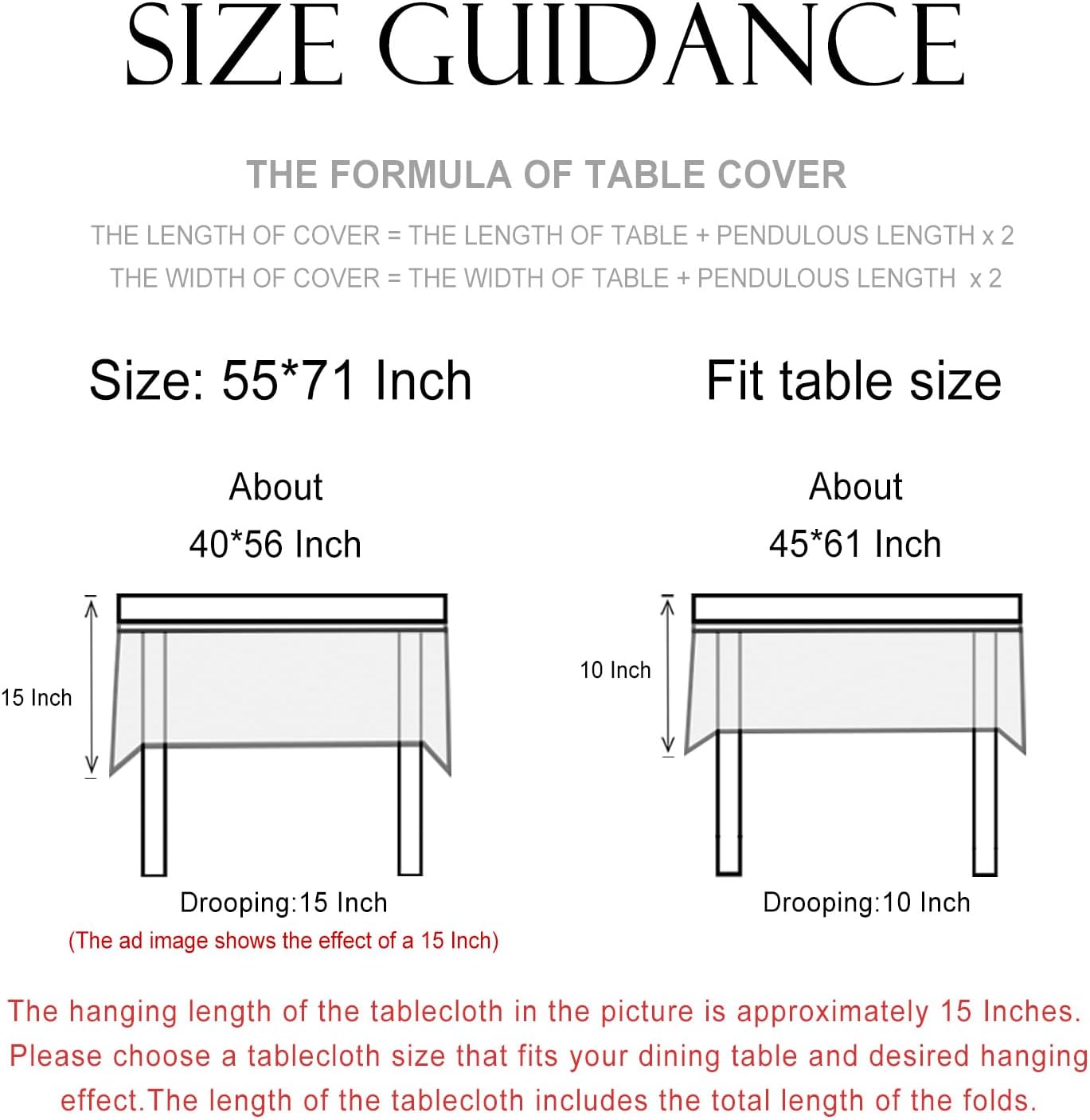 patdrea Designer Green Small Tablecloth for Rectangle Table,Vintage Linen Leaves Pattern Breathable Table Cloth,Floral Decor Cover for Kitchen Dining Christmas,Thanksgiving,55"x71"-Cecilia a