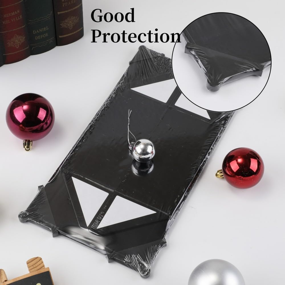 1 Pcs Black Gift Box Large 13x11x5.3 Inch Large Black Gift Box Large Magnetic Gift Box with Crinkle Paper Black Large Gift Box with Shredded Paper Luxury Gift Boxes with Lids for Presents