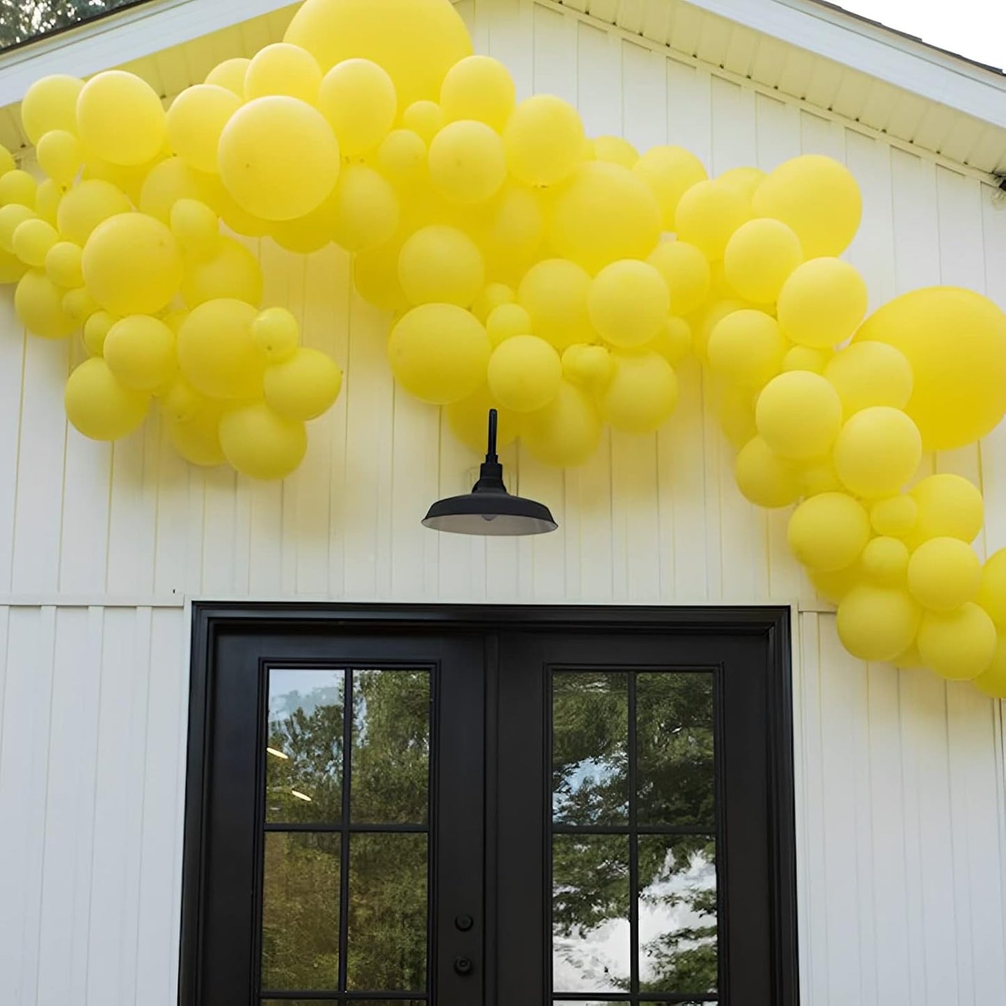 105pcs Yellow Balloons 12inch Party Latex Balloons for Boys Girls Birthday Baby Shower Gender Reveal Wedding Sunflower Party Decorations
