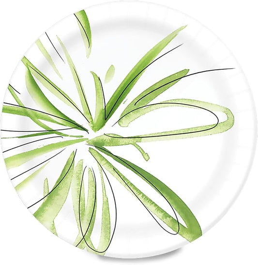 Amazon Basics Paper Plates | 8.62 Inch | Disposable | 600 Count
