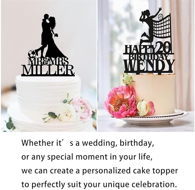 Personalized Birthday Cake Topper Lacrosse Player Figurine, Custom Acrylic Sports Theme Party Decoration, Unique Happy Birthday Sign, Fun Lacrosse Cake Decor Gift, Decorate Gifts