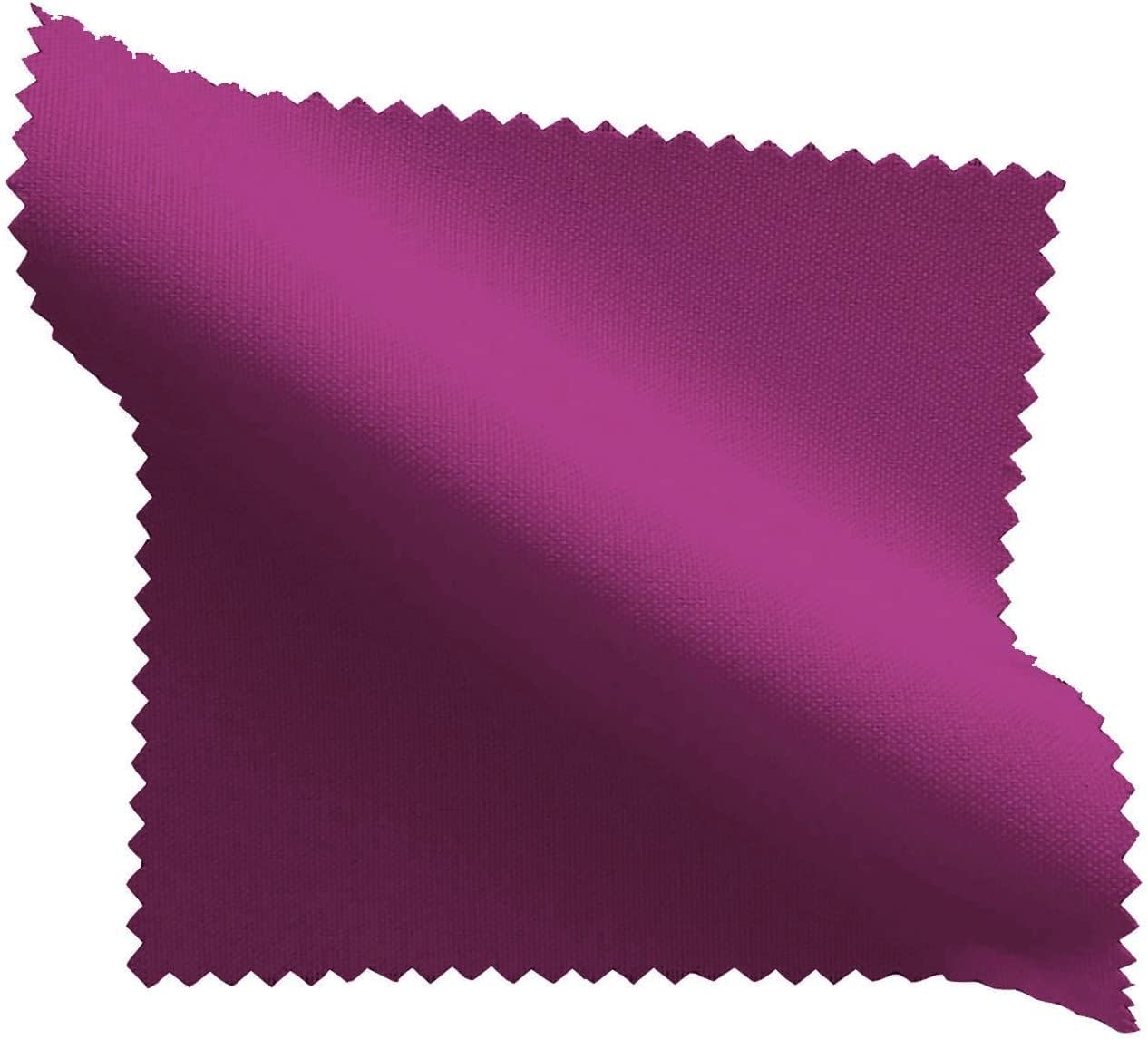 LA Linen 10-Pack Poly Poplin Napkin, Soft Cloth Napkins, Washable Reusable Napkins, Stain and Wrinkle Resistance Table Napkins for Dinner, Wedding, Parties, 18 by 18-Inch, Magenta
