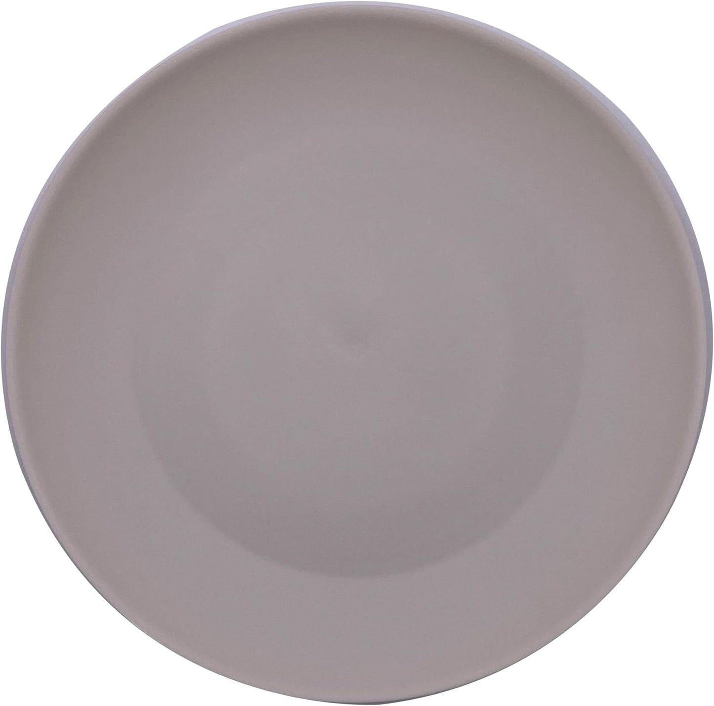AOYITE Plastic Dinner Plates Reusable, Unbreakable Salad Plates set of 12, BPA Free Microwave & Dishwasher Safe Party Plate for Any Occasion, BBQ, Travel, Events