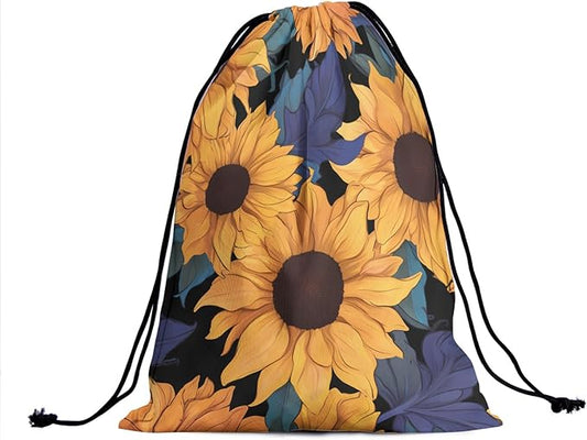 Nerxy Leaf Grip Bags for Gymnastics Tropical Leaves Grip Bag Botanical Drawstring Storage Bags