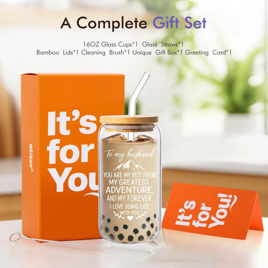 wtisan Gifts for Husband, Best Husband Ever Gift, Birthday, Christmas, Valentine's Day Gift for Men Him