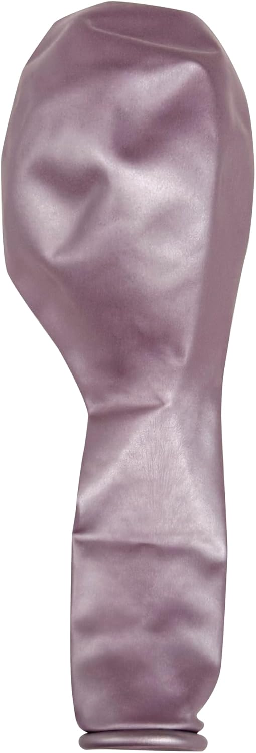 Metallic Pink Balloons 50 Pack, 12 Inch Chrome Pink Balloons For Birthdays, Weddings, Baby Showers, Holidays