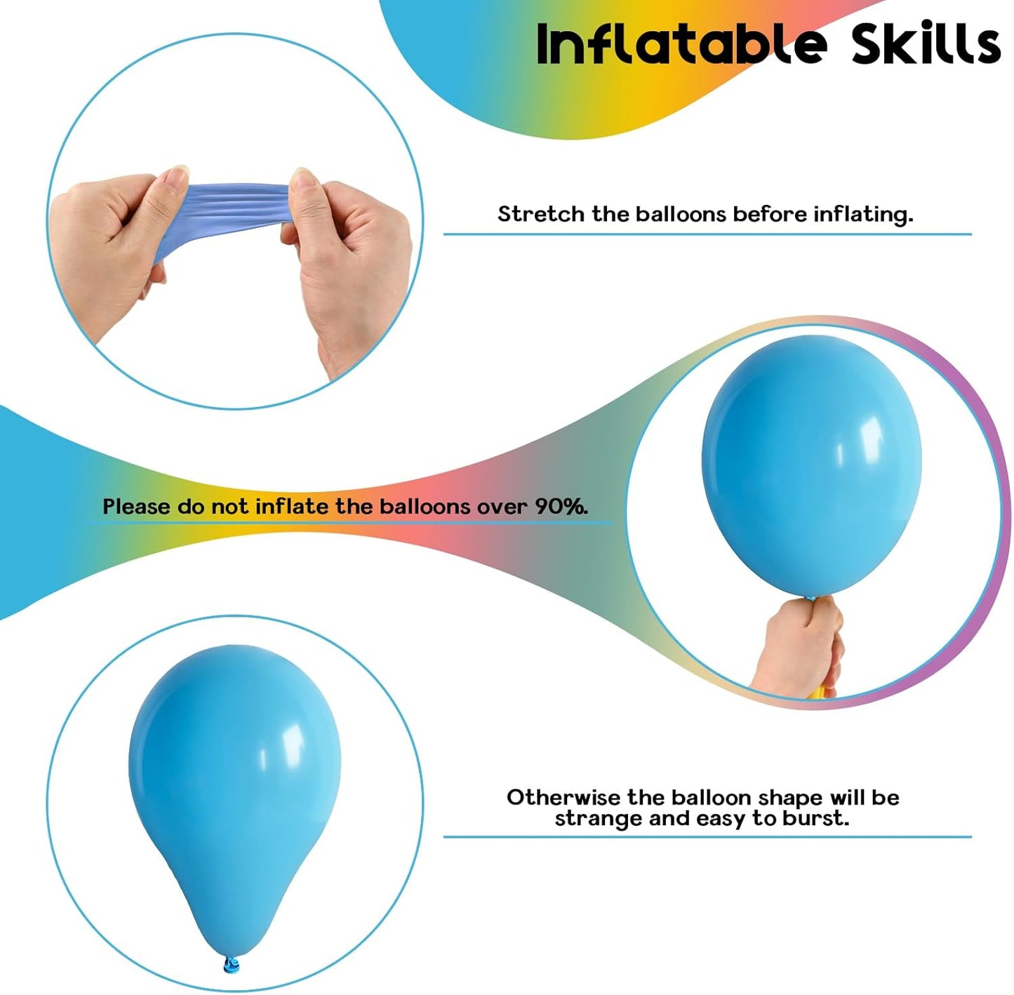 Colorful Balloons Rainbow Assorted Color Latex Balloons Set 60pcs 12inch Blush Blue Nude Light Purple Orange Yellow Helium Mixed Colored Balloon Boho Birthday Party Decoration Here Comes the Son