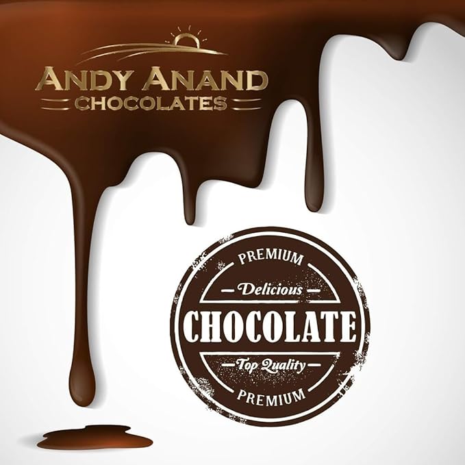 Andy Anand Chocolatier European Beer Flavored Dark Chocolate Bottles, Filled with Top-Shelf Beer, Gluten Free Assorted Flavors Chocolates, Packed in a Wooden Gift Box (18 Pcs)