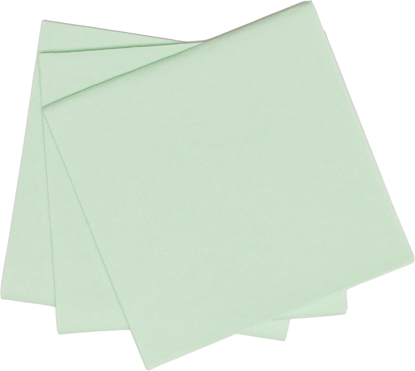 AMERICAN HOMESTEAD Cocktail Napkins - Premium 4.75"x4.75" Disposable Linen-Like Beverage Napkins - Bulk Square Party Bar Serviettes for Weddings, Parties, Events, and Daily Use - 100 Count - Pistachio
