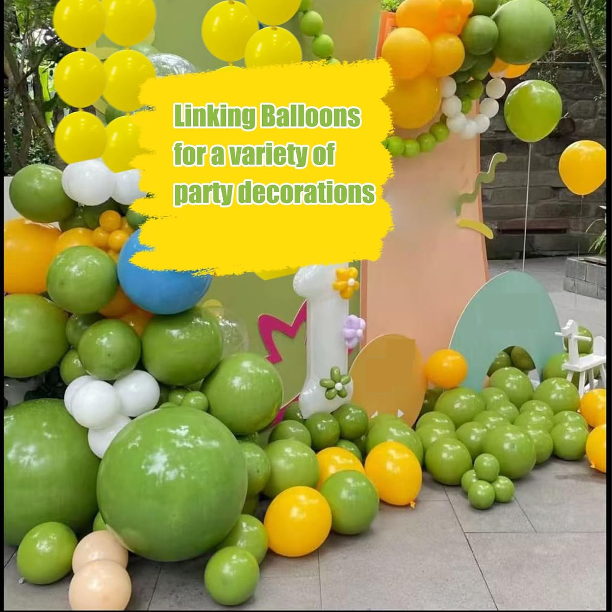 60 Pcs Link Balloons 6 Inch Quick Link Balloons for Birthday Wedding Party Festival Decorations (Silver)