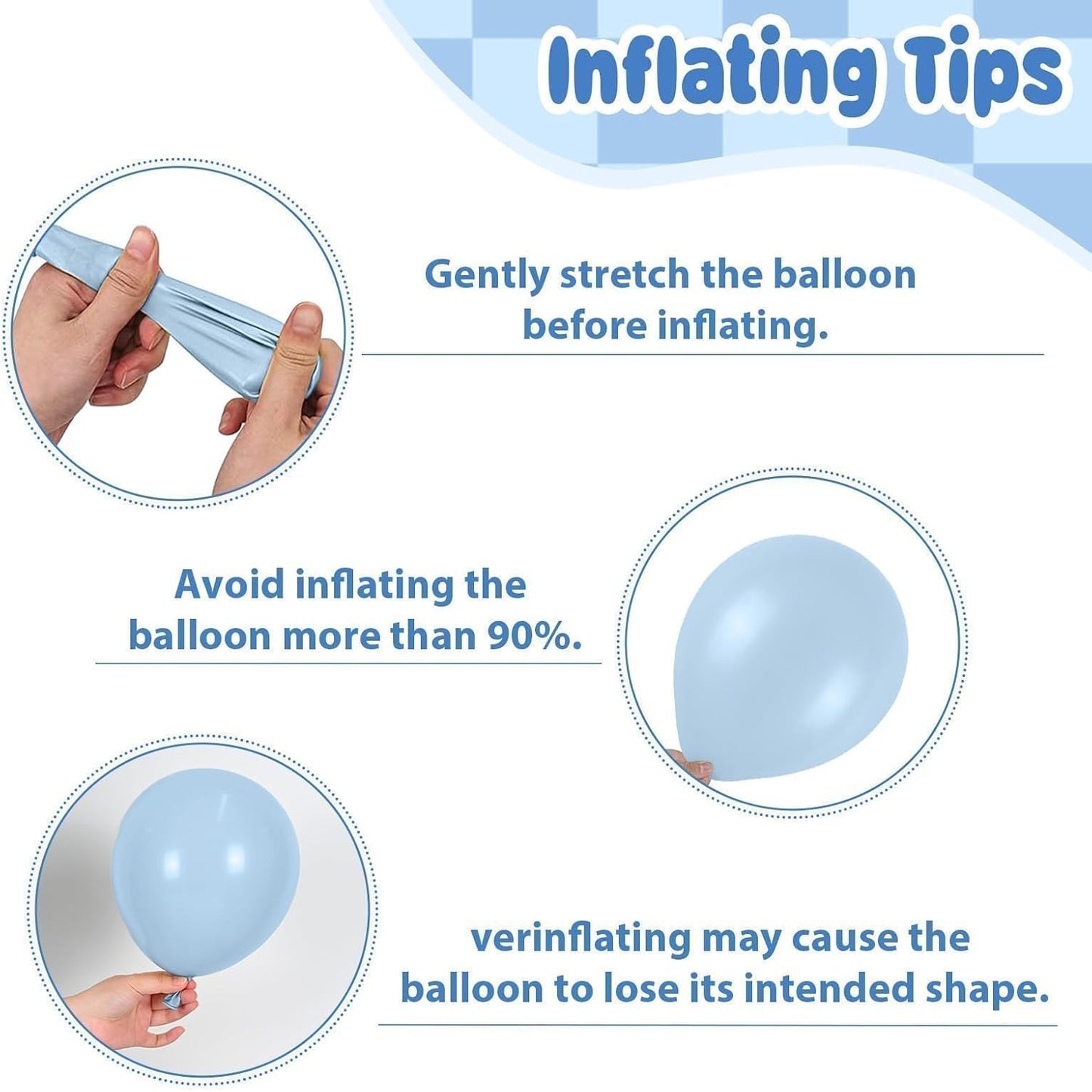 Paready Cow Print Balloons Set, 60Pcs Blue Brown Cow Balloons, 12Inch Light Blue Brown Sand White Latex Balloon for Farm Western Birthday Baby Shower Cowboy Cow Themed Birthday Party Decorations