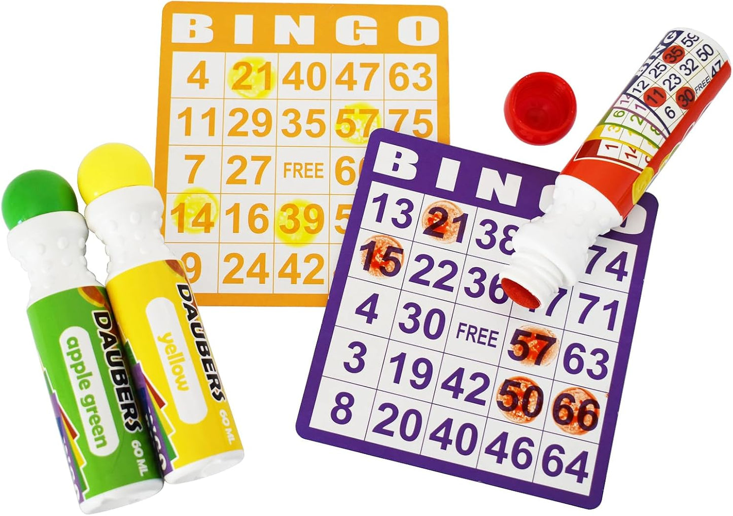 Yuanhe Bingo Daubers Dot Markers - Mixed Colors Set of 24 Pack-12Colors
