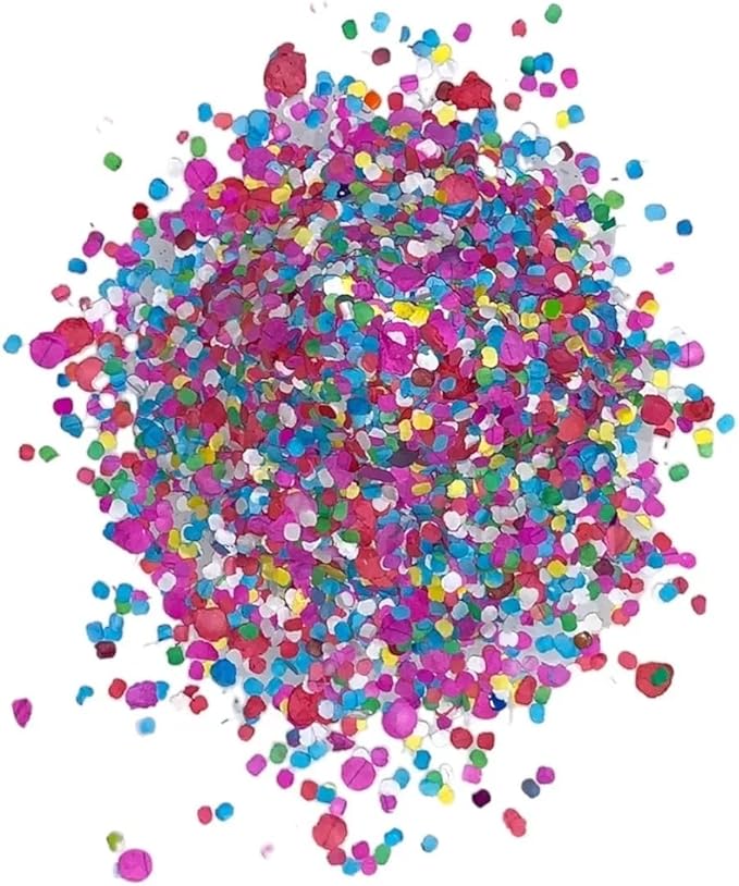 Mexican Fiesta Paper Confetti – Colorful Party Confetti Bulk Bag 0.88 lb (400g), Table Confetti for Parties, Weddings, Cinco de Mayo, Easter Eggs & Birthday Decorations