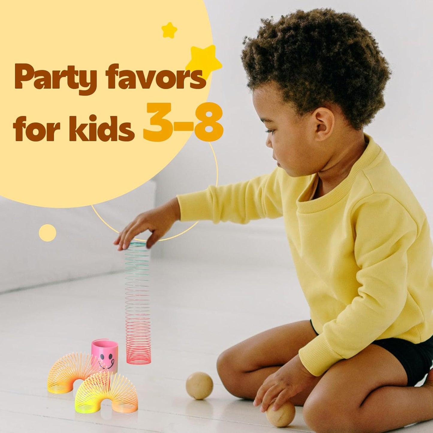 Cocurb 128 Pcs Mini Spring Party Favors for Kids 4-8,Fun Goodie Bag Stuffers for Birthdays, Classroom Prizes, and Small Toys Gifts (4 Assorted Designs)