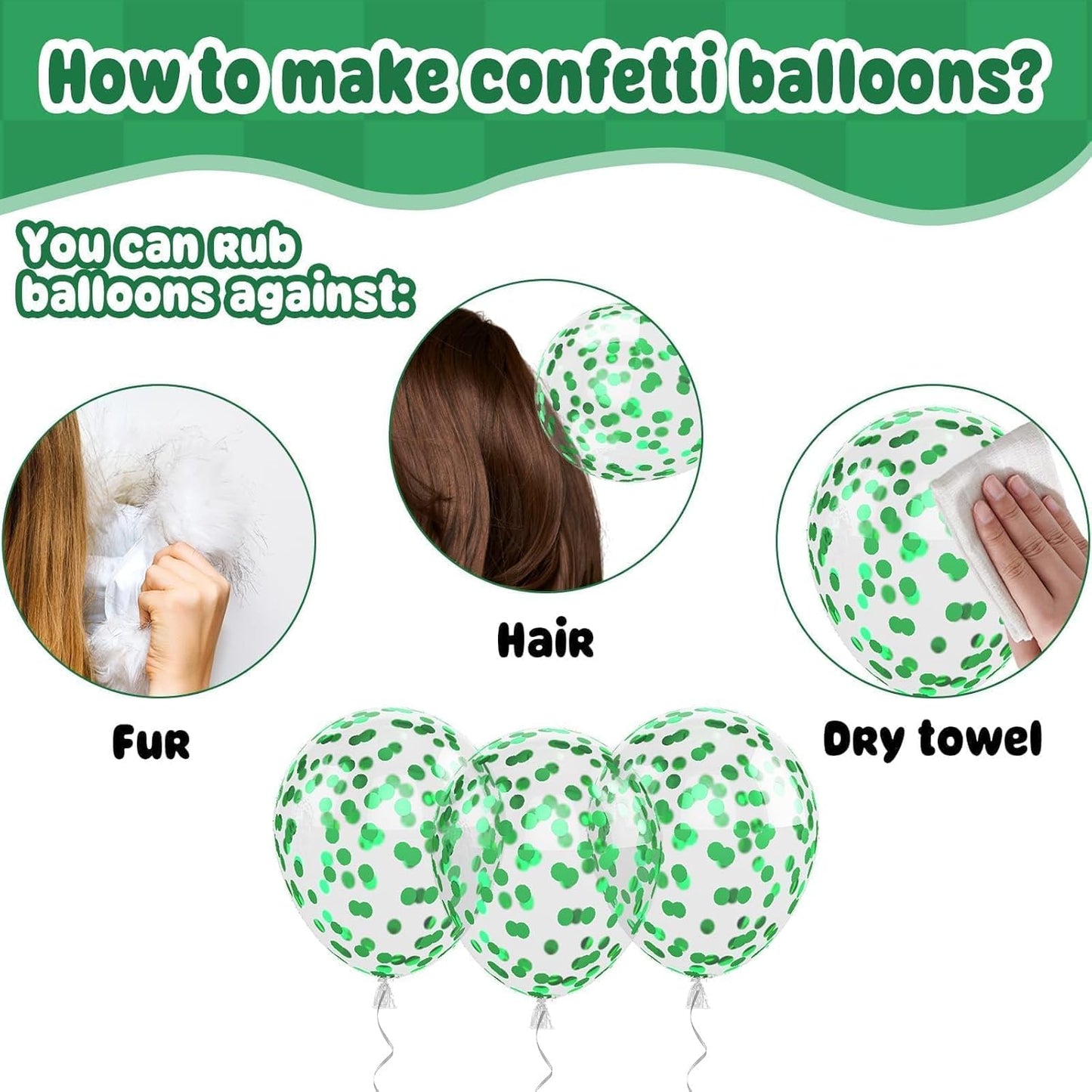 Paready Dinosaur Balloons Set, 60Pcs Green Orange Dino Balloons, 12 Inch Helium Fruit Green Orange Blue Confetti Latex Balloon for Dinosaur Themed Party Decoration Supplies