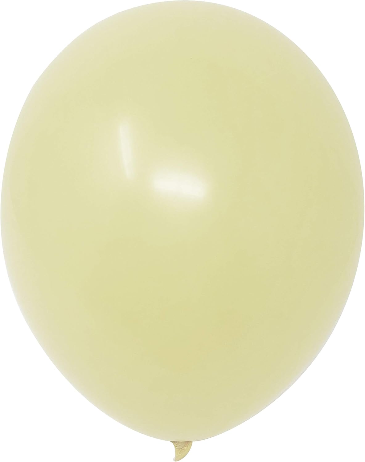 Allgala Ivory Balloons 50 Pack 12 Inch Helium Grade Latex Bulk Balloon Pack Ideal for Birthday, Wedding, Bridal Party Baby Shower Decorations