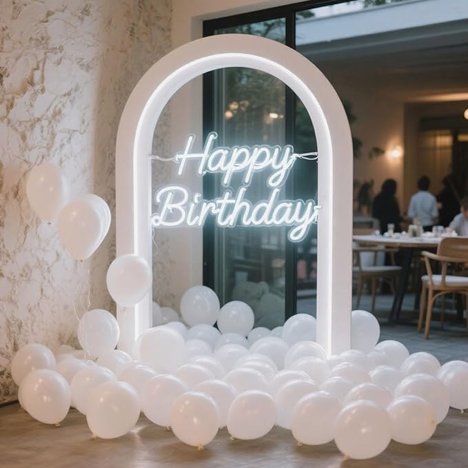 160pcs White Balloons,5 Inch Small Latex Party Balloon Matte Ballons for Balloons Arch or Garland for Birthday Wedding Bridal Baby Shower Bachelorette Graduation Anniversary Party Decorations