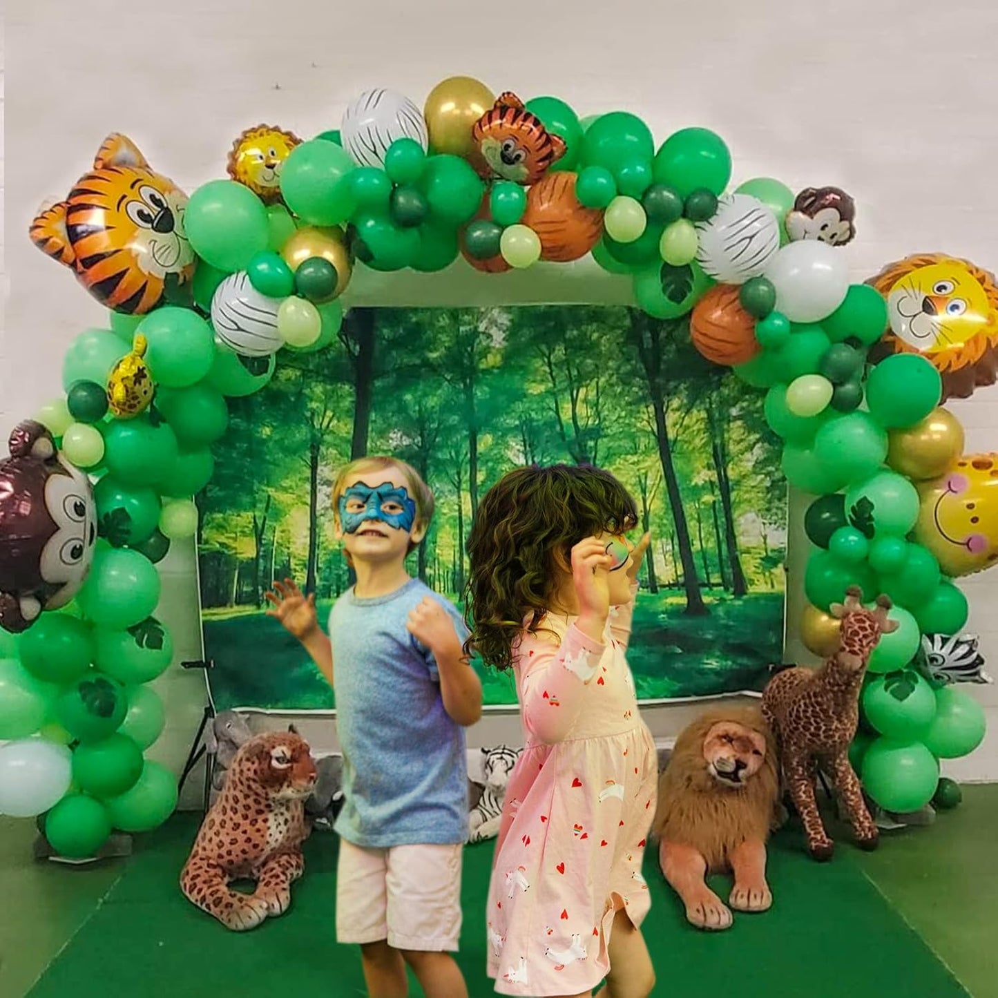 Green Balloons 12 inch, 110pcs Latex Party Balloons Helium Quality for Birthday Graduation Baby Shower Valentines Christmas Wedding Party Decorations (Green)