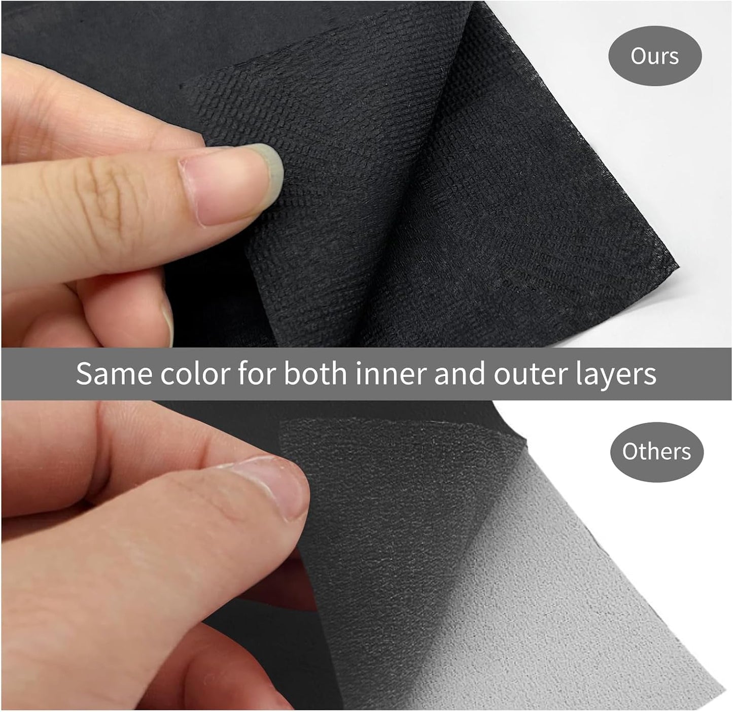 Cocktail Napkins - 300 Count 2-Ply Black Napkins Disposable, 4.75 x 4.75 Inch Folded Paper Napkins Bulk Beverage Napkins for Dinner Wedding Bar Party and Everyday Use