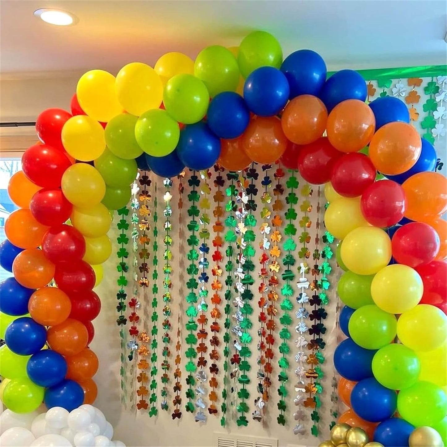 Rainbow Balloons Assorted Colors – 60 Pcs 12 Inch Multicolor Pastel Latex Helium Balloons for Birthday & Baby Shower