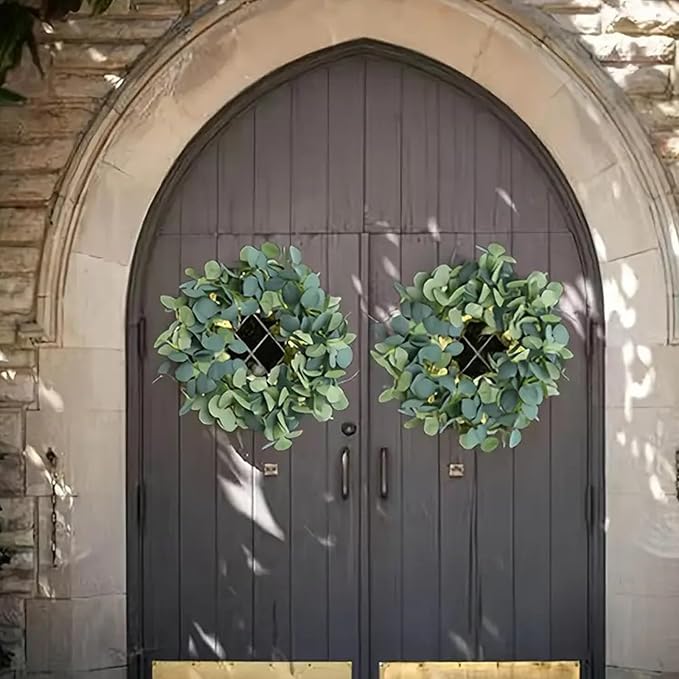 Artificial Eucalyptus Garland Faux Silk Leaf Décor Anniversary Engagement Party Wedding