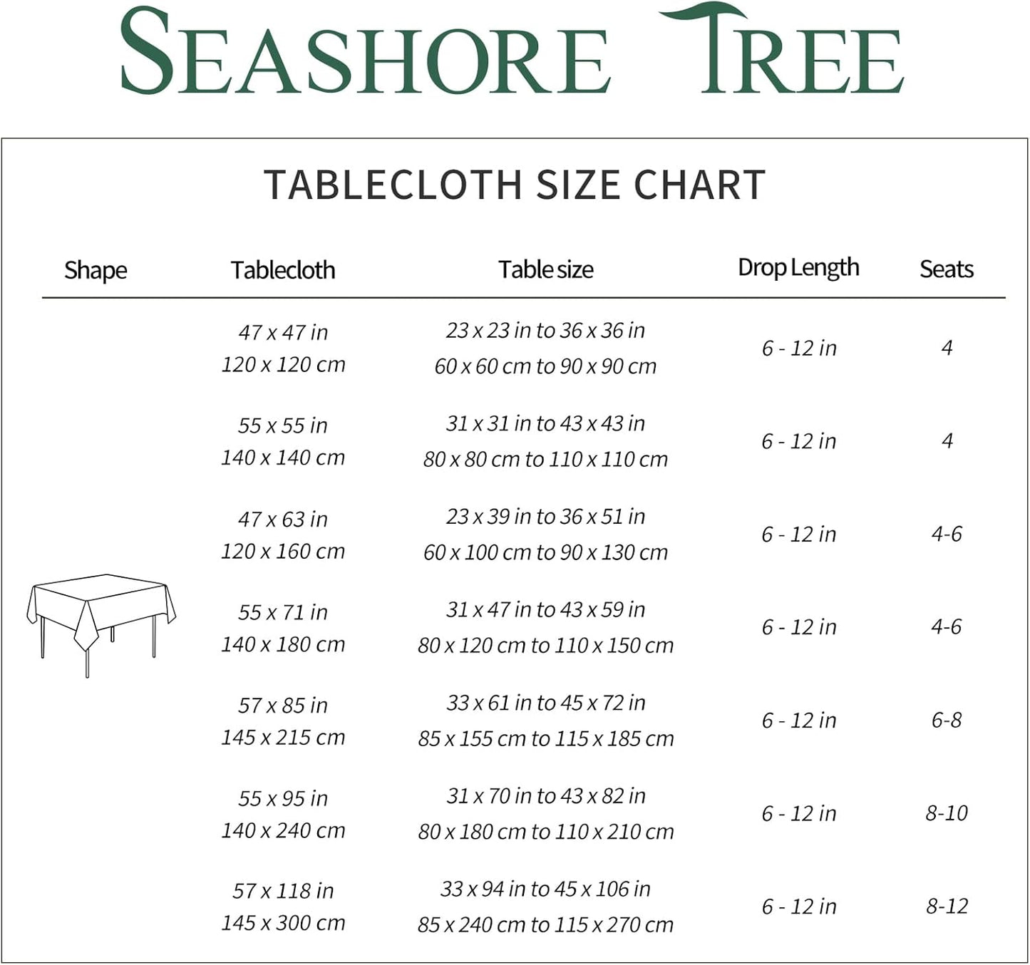 Rectangle Tablecloth Soft-Brushed Fabric Table Cloths 57 x 118 Inch Waterproof Spill-Proof Wipeable Wrinkle Free Dining Table Cover for Buffet Party Kitchen Outdoor and Indoor Use, Brown
