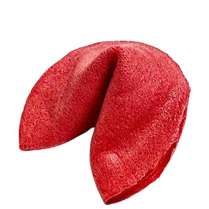 4E's Novelty Valentine Fortune Cookies (50 Pcs) - Fortune Cookies Individually Wrapped Bulk with 50 Valentine Messages, Valentine Treats for Kids Party, Non Candy Treats, 2025 Updated Version