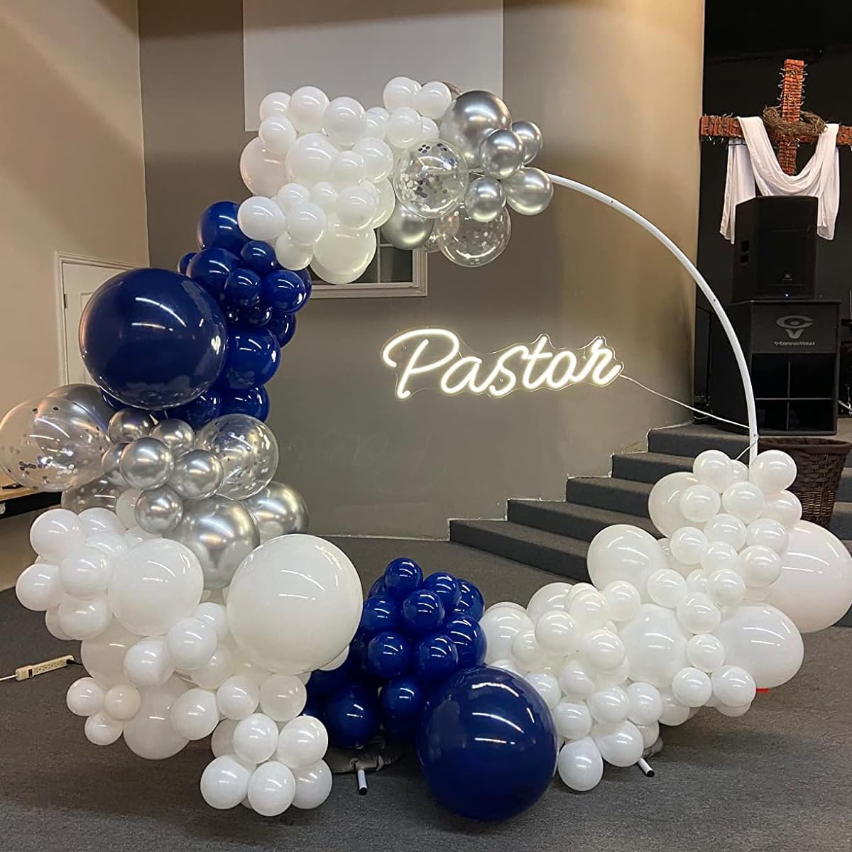 White Balloons - 12 inch 100pcs Latex - Round White Birthday Balloons with 2 Ribbons for Birthday Party, Wedding, Anniversary, Baby Shower Decorations